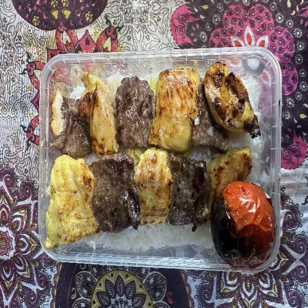 چلو کباب بختیاری مخصوص
